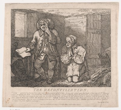 المصالحة الجميلة الرائعة لبوزويل ، الجزء الثاني ، 20 يونيو 1786. ، 20 يونيو ، 1786 بواسطة توماس رولاندسون