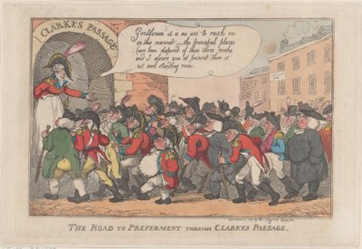 الطريق إلى الأفضلية عبر ممر كلارك ، 5 مارس 1809. ، 5 مارس 1809. بواسطة توماس رولاندسون