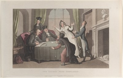 الصفحة المقدسة المعروضة ، من مجلة الرحلات العاطفية في المقاطعات الجنوبية ... ، 1821. بواسطة توماس رولاندسون
