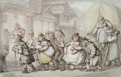 ذا وولباك إن: وصول "The Flying Waggon" ، بواسطة توماس رولاندسون
