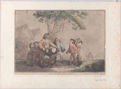 كثير جدًا بالنسبة لليهودي ، 20 سبتمبر 1785. ، 20 سبتمبر 1785. بواسطة توماس رولاندسون