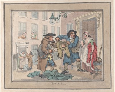 حركة المرور ، 1791. ، 1791. بواسطة توماس رولاندسون