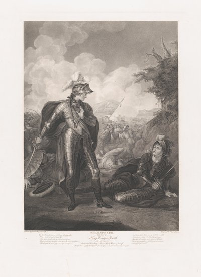 الأمير هنري ، هوتسبير وفالستاف شكسبير ، الملك هنري ... ، نُشر لأول مرة عام 1796 ، وأعيد إصداره عام 1852. بواسطة توماس رايدر