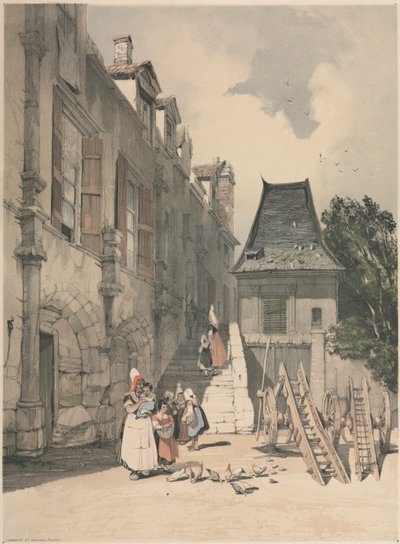 لاباي سانت أمان ، روان ، 1839. بواسطة توماس شوتر بويز