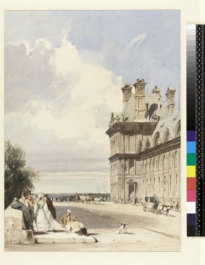 بافيليون دي فلور ، التويلري ، باريس ، c.1829 بواسطة توماس شوتر بويز