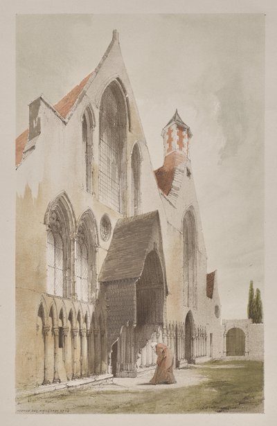 العمارة الخلابة في باريس ، غنت ، أنتويرب ، روان: Hospice des Vieillards ، غينت ، بلجيكا بواسطة Thomas Shotter Boys
