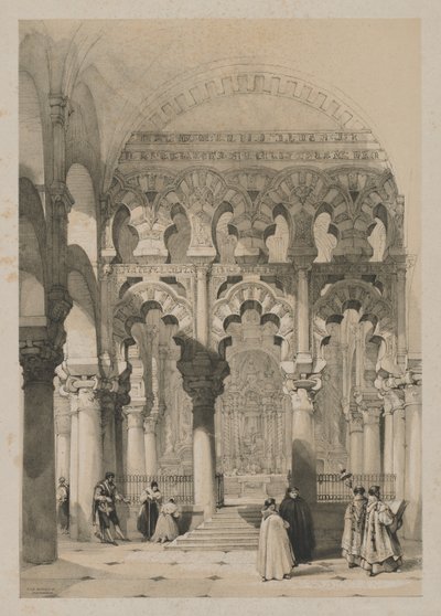 اسكتشات رائعة في إسبانيا: المسجد ، كوردوفا ، 1837. بواسطة توماس شوتر بويز