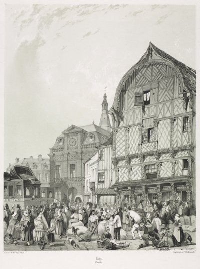 الرحلات الخلابة والرومانسية في فرنسا القديمة ، بيكاردي المجلد. 2 ، 1840. بواسطة توماس شوتر بويز