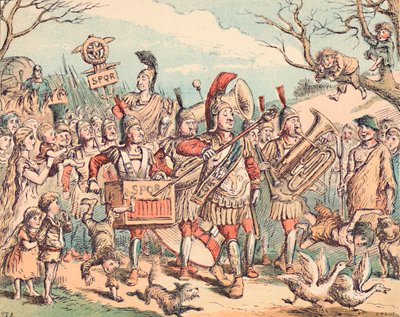 الرومان في بريطانيا ، c1884 بواسطة توماس سترونج سيكومب