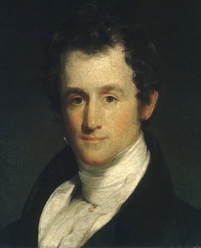 جون فينلي ، 1821. بواسطة توماس سولي