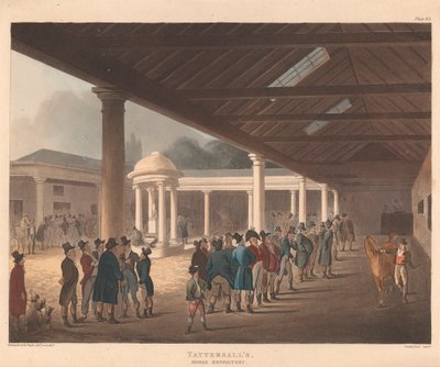 مستودع الخيول في تاترسال بواسطة Thomas Sunderland