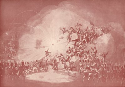 اقتحام سيوداد رودريغو ، 19 يناير 1813 ، 1813 1909 بواسطة توماس ساذرلاند