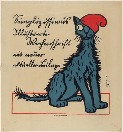 ملصق إعلاني لـ Simplicissimus بواسطة Thomas Theodor Heine