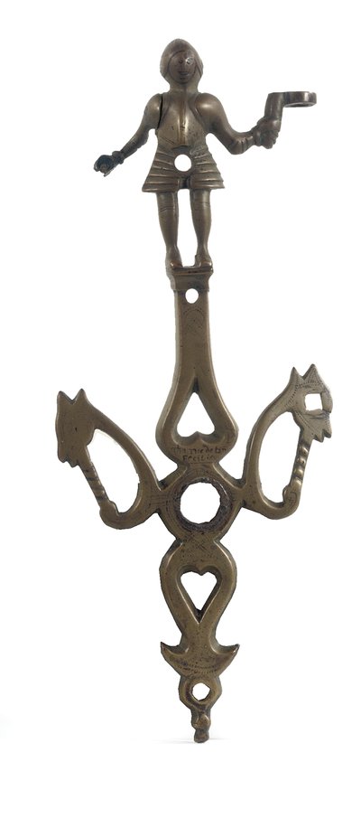 لوحة أمامية لرافعة البصق (نحاسية) بواسطة توماس تو