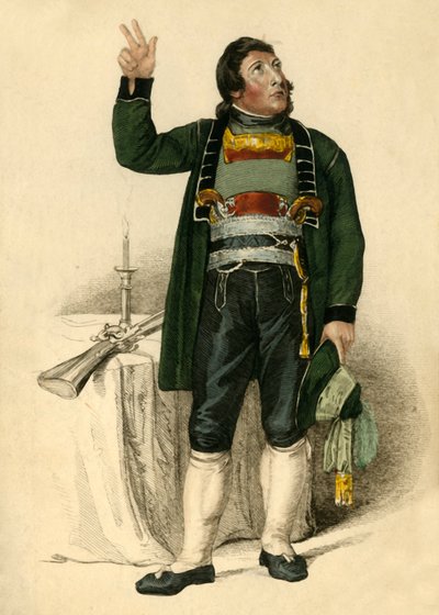 القائد شوينيشر ، 1809. بواسطة Thomas Uwins