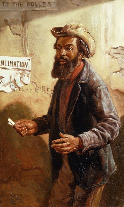 أول تصويت له ، 1868 ، 1868 بواسطة توماس ووترمان وود
