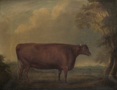 عجول ديفون الحمراء في المناظر الطبيعية ، حوالي 1812 (زيت على قماش) بواسطة توماس ويفر