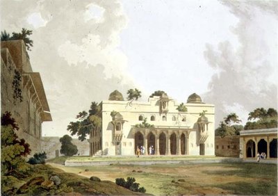 أطلال في روتاس غور ، بهار ، اللوحة الثانية من الجزء 4 من "المشهد الشرقي" ، حانة. 1801 (أكواتينت) بواسطة توماس وويليام دانييل