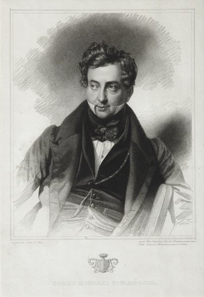 صورة للكونت ميخائيل يوريفيتش فيليغورسكي 1788-1856 ، أوائل ثلاثينيات القرن التاسع عشر بواسطة توماس رايت