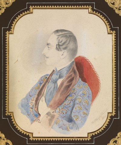 صورة إيليا ميخائيلوفيتش ميكلاشيفسكي ، 1844 بواسطة توماس رايت