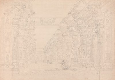 Tremal Naigs Choultry ، مادورا ، يوليو 1792 (انظر أيضًا 195090) بواسطة توماس وويليام دانييل