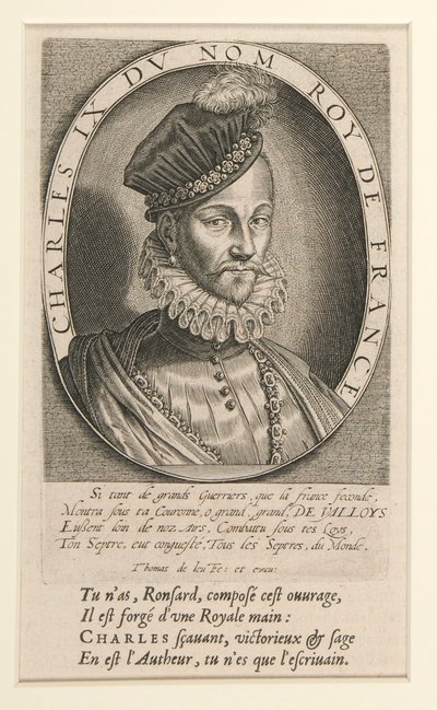 شارل التاسع ملك فرنسا بواسطة Thomas de Leu