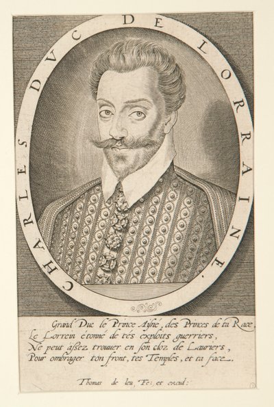 تشارلز دوق لورين بواسطة Thomas de Leu
