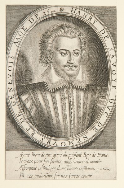 هنري سافوي دوق نيمور بواسطة Thomas de Leu