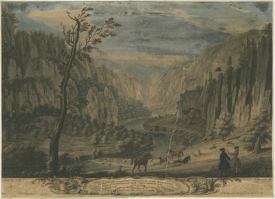 Dovedale - ثمانية آفاق: النقش ، بدون تاريخ [؟ 1743] بواسطة توماس ديربي سميث