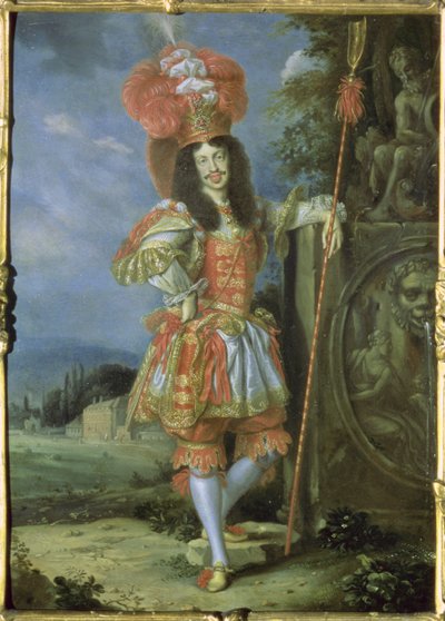 ليوبولد الأول (1640-1705) ، الإمبراطور الروماني المقدس ، في زي مسرحي ، يرتدي زي Acis من La Galatea ، فافولا تم تعيينها للموسيقى من قبل أنطونيو دراغي ، 1667 (زيت على النحاس) بواسطة توماس إبرس