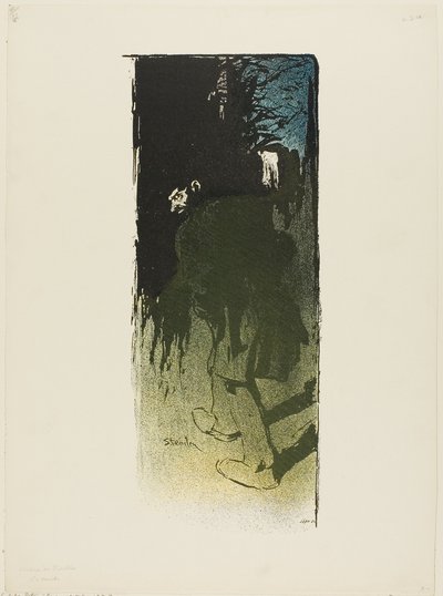 الليلة بواسطة Théophile Alexandre Pierre Steinlen