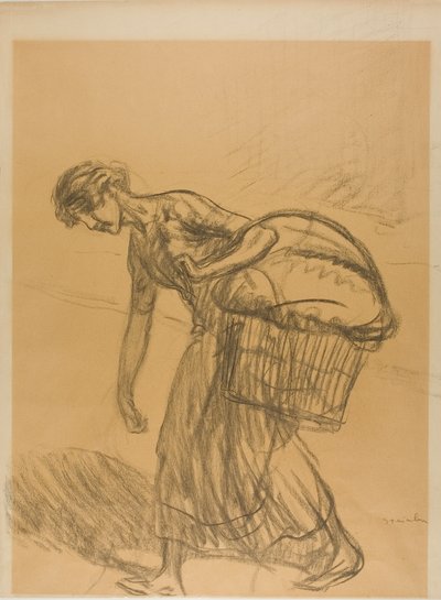 المغسلة بواسطة Théophile Alexandre Pierre Steinlen