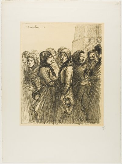 التخصيص العسكري بواسطة Théophile Alexandre Pierre Steinlen