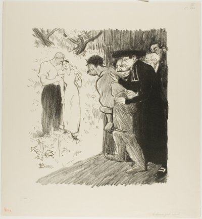 الكمين الأخير بواسطة Théophile Alexandre Pierre Steinlen