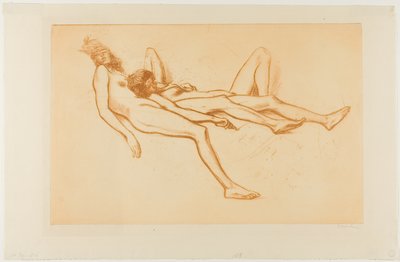 عارضتان عاريتان بواسطة Théophile Alexandre Pierre Steinlen