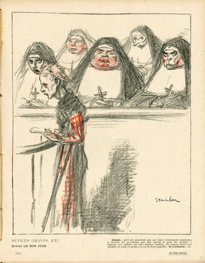 L'Plate au Butter ، رقم 357 ، Satirical en Colors بواسطة ثيوفيل الكسندر شتاينلين