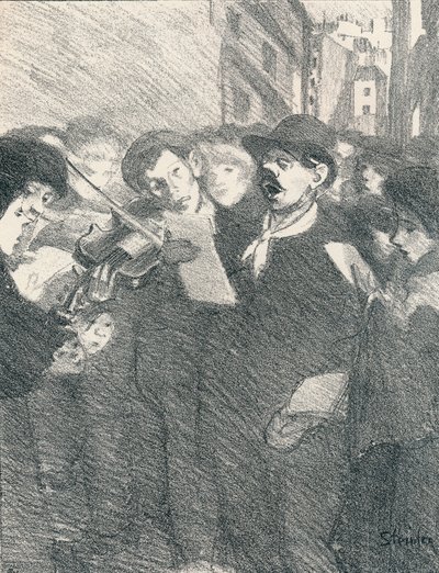Lile Des Baisers من Chansons De Femmes ، 1897 ، 1898 بواسطة ثيوفيل الكسندر شتاينلين