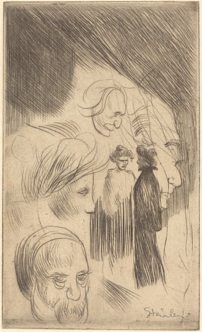 لوحة رسم ، 1902. بواسطة ثيوفيل الكسندر شتاينلين