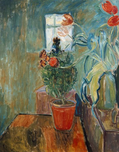 زهرة الجدار والزنبق بواسطة ثورفالد إريشن