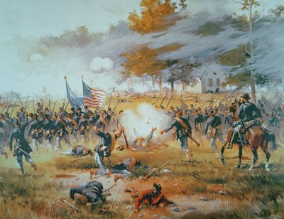 The Battle of Antietam بواسطة Thure de Thulstrup