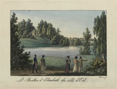 جناح إليزابيث في بافلوفسك بارك ، 1810. بواسطة تورنر