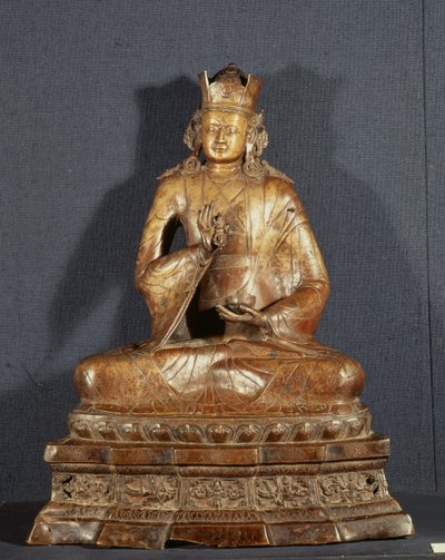 Padmasambhava (برونزية) بواسطة مدرسة التبت