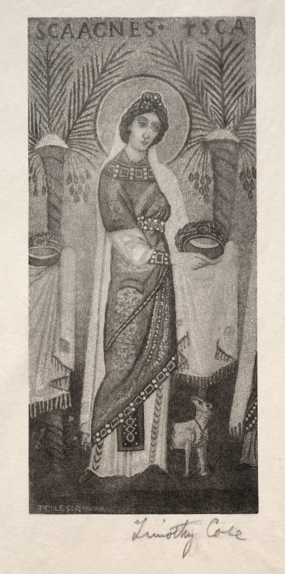 الماجستير الإيطالي القديم: سانت أغنيس ، 1888-1892. بواسطة تيموثي كول