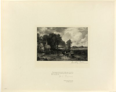 The Hay Wain ، من برنامج الماجستير في اللغة الإنجليزية القديمة بواسطة Timothy Cole