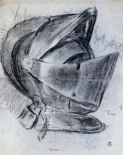 خوذة رسمها تيتيان (حوالي 1490-1576) ، رسم بواسطة تيتيان (1488-1576)