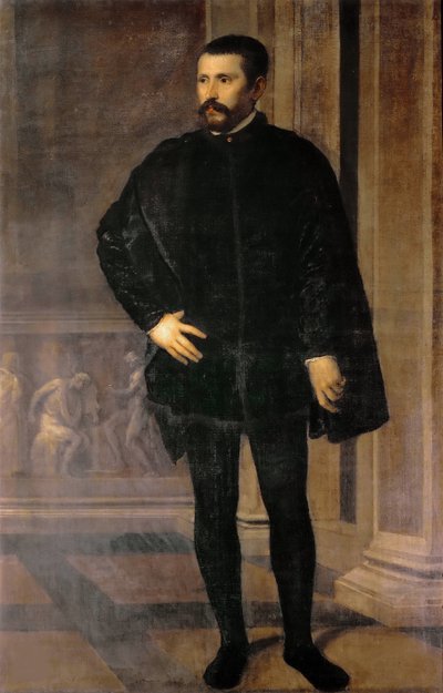 صورة دييغو هورتادو دي ميندوزا وباتشيكو 1503-1575 ، حوالي 1535-1540. بواسطة تيتيان