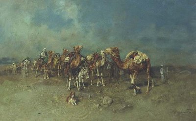 قافلة عربية بواسطة تيتو بيليسيوتي