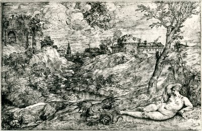 ميدور وأنجليكا أو جيسون وميديا ، c1535-1545 ، 1937 بواسطة تيزيانو فيتشيلي