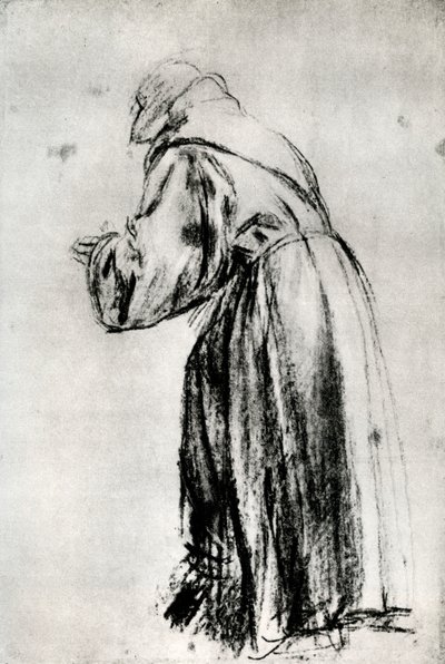 دراسة للقديس برناردينو في الصورة النذرية لدوجي غريتي ، c1535 ، 1937 بواسطة تيزيانو فيتشيلي