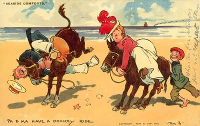 وسائل الراحة المطلة على البحر (chromolitho) بواسطة توم براون